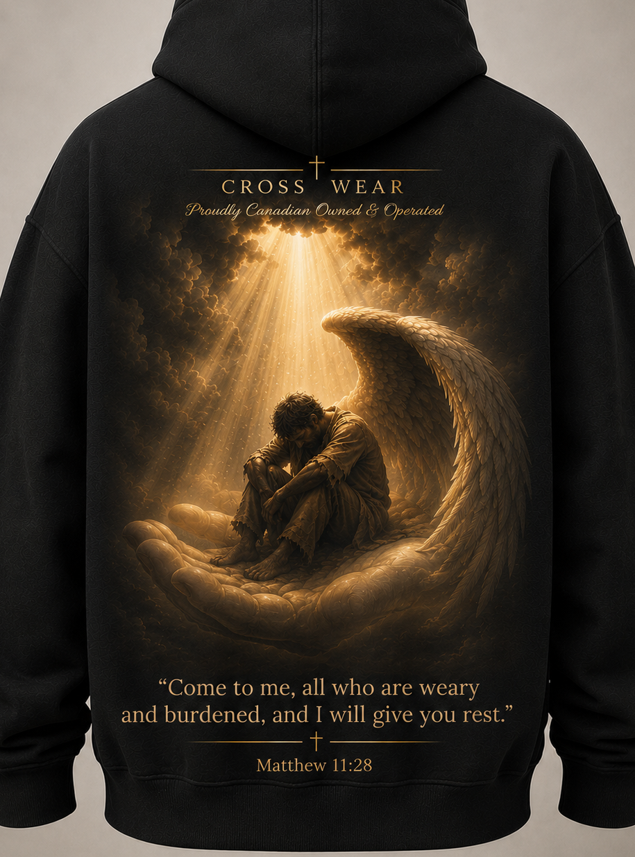 Matthew 11:28 apparel design